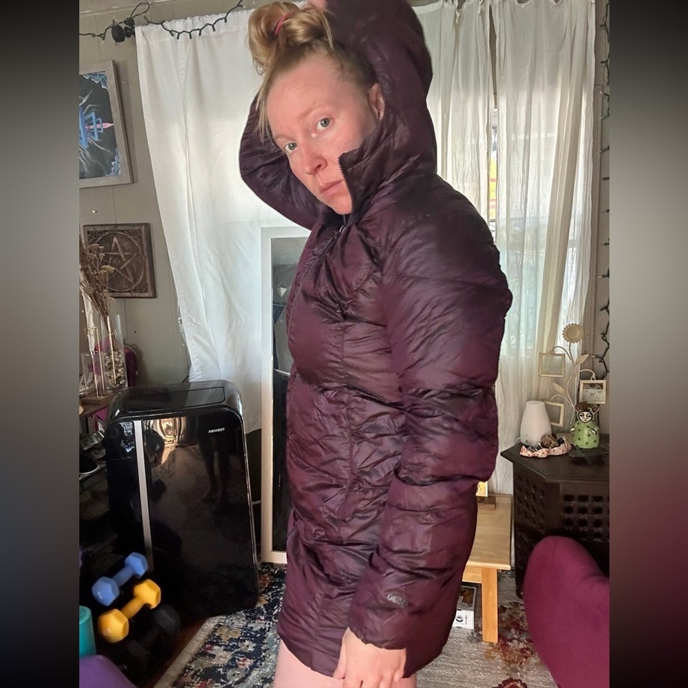 Eddie Bauer Down Puff Jacket Small - image 2